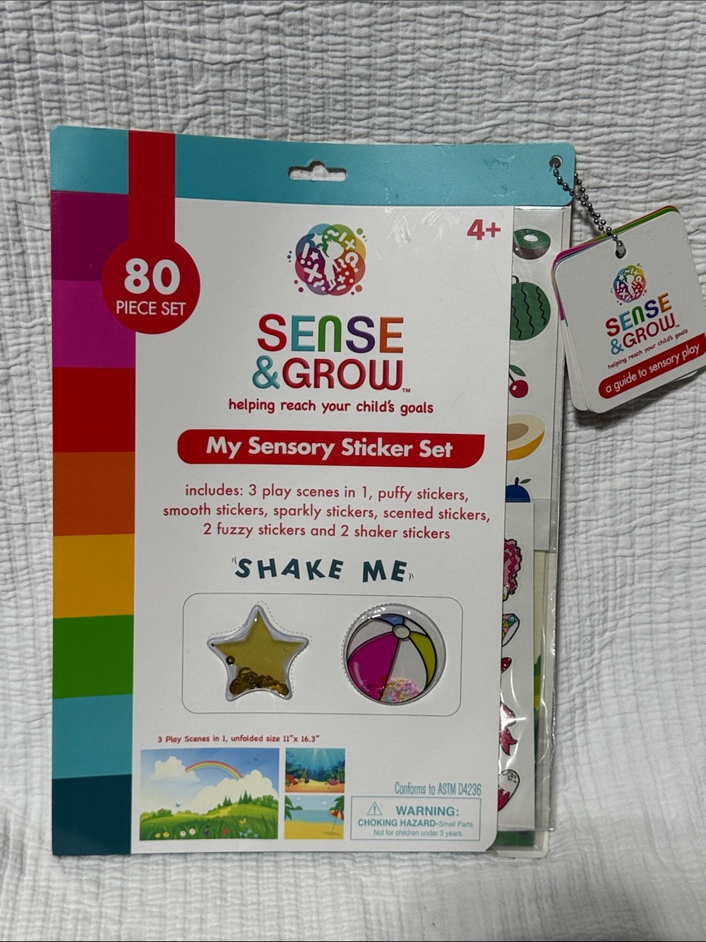 My Sensory Sticker Set — Multicolor